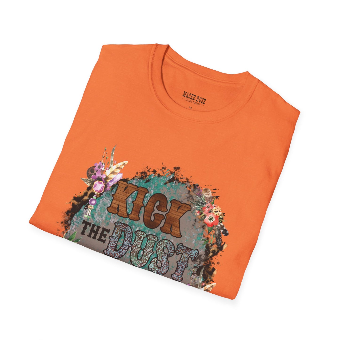 Kick The Dust Up - Unisex Softstyle T-Shirt