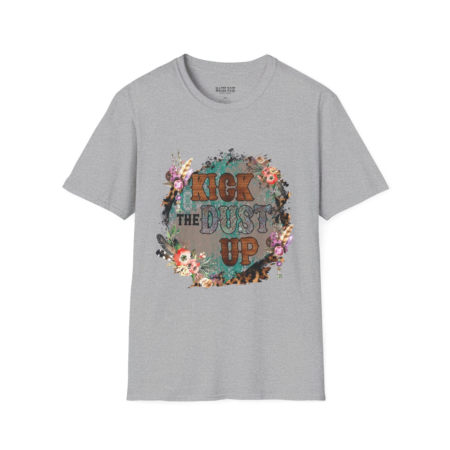 Kick The Dust Up - Unisex Softstyle T-Shirt