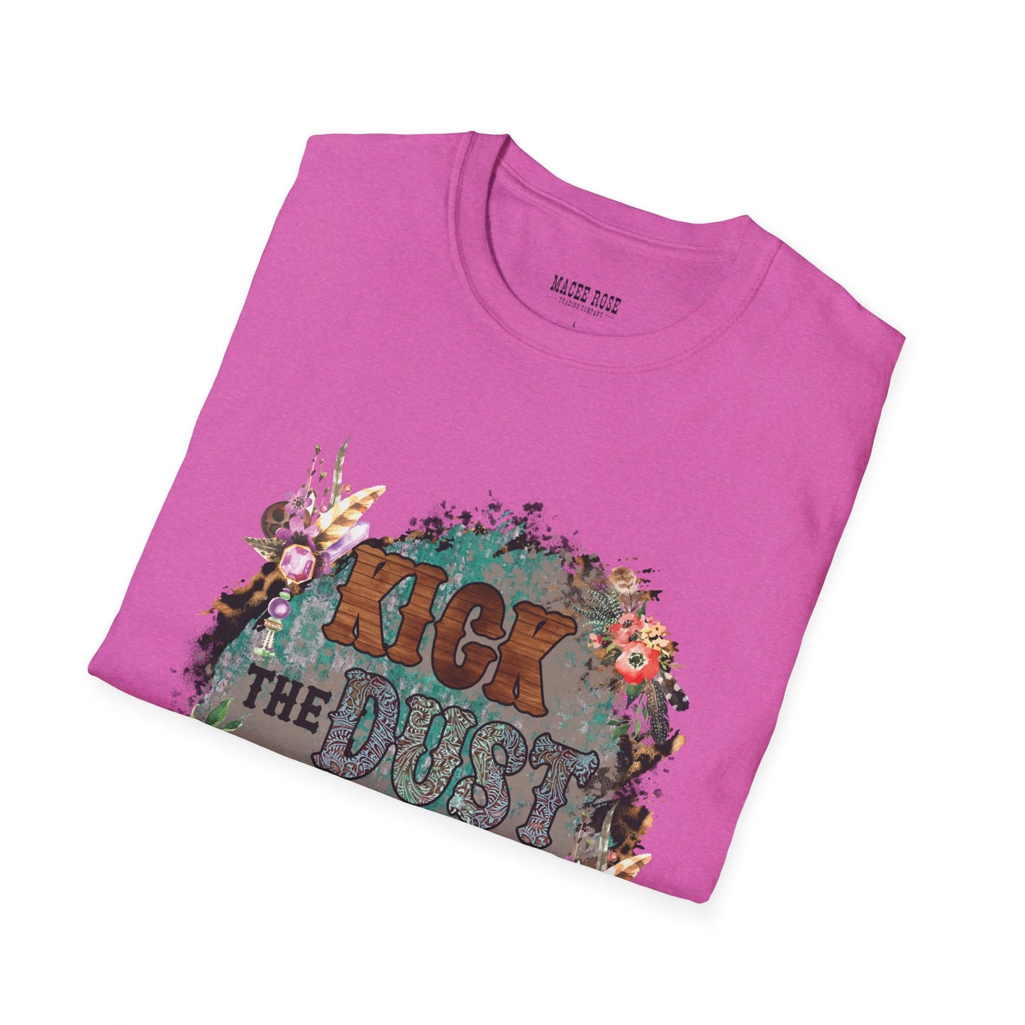 Kick The Dust Up - Unisex Softstyle T-Shirt