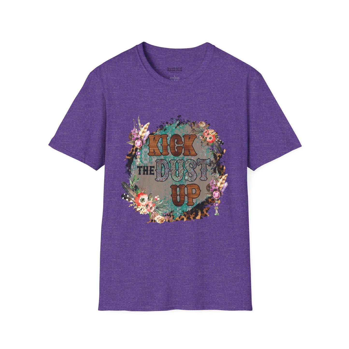 Kick The Dust Up - Unisex Softstyle T-Shirt