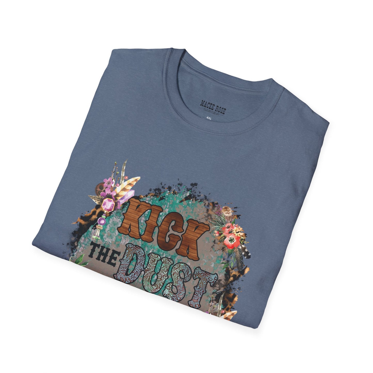 Kick The Dust Up - Unisex Softstyle T-Shirt