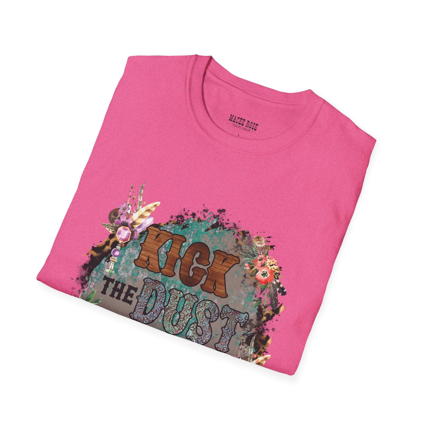 Kick The Dust Up - Unisex Softstyle T-Shirt