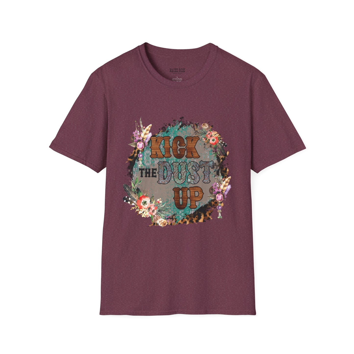 Kick The Dust Up - Unisex Softstyle T-Shirt