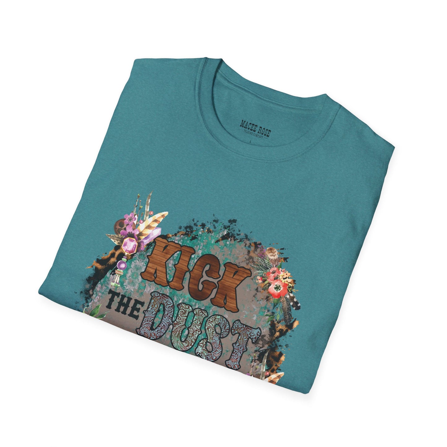 Kick The Dust Up - Unisex Softstyle T-Shirt