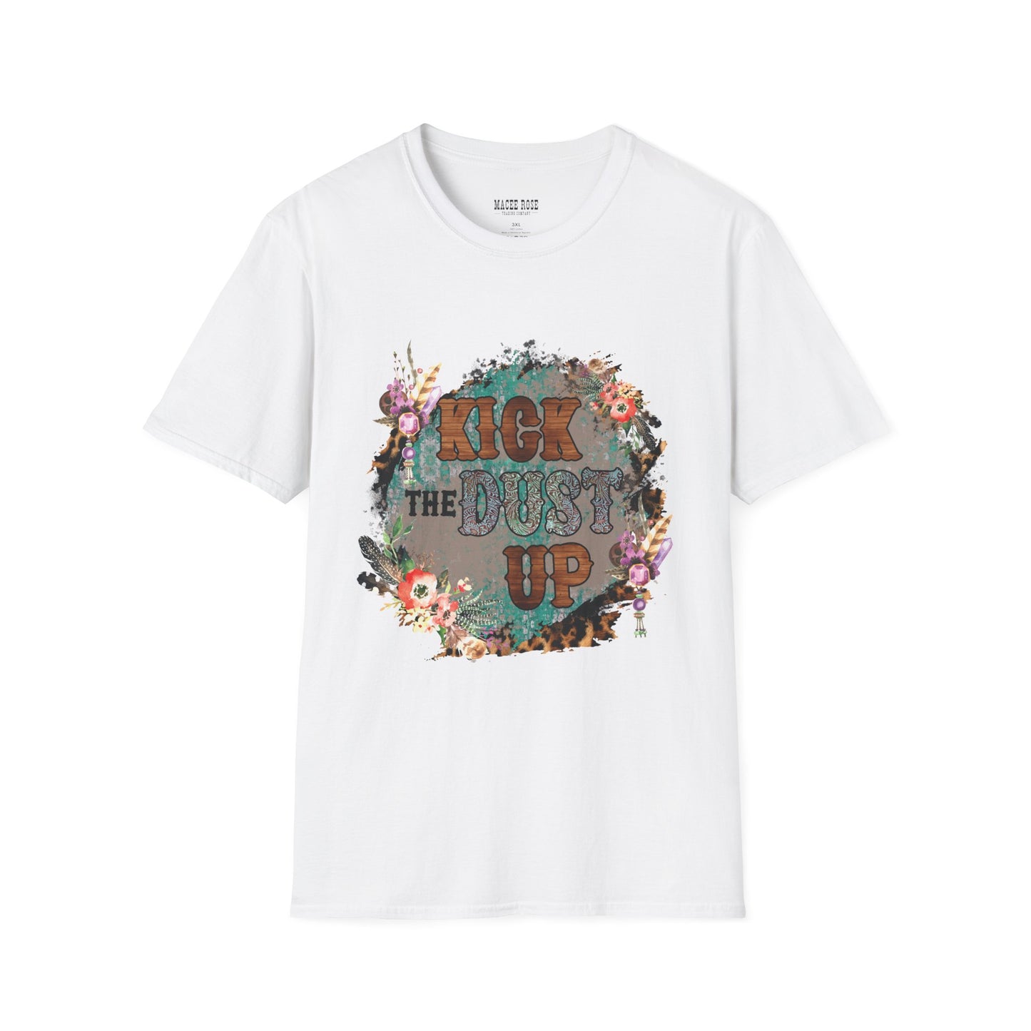 Kick The Dust Up - Unisex Softstyle T-Shirt
