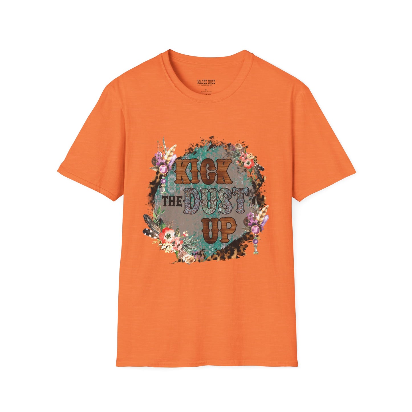 Kick The Dust Up - Unisex Softstyle T-Shirt