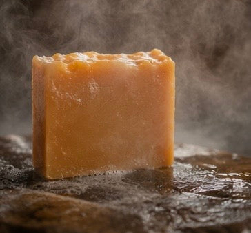 Turmeric Honey Orange Artisan Soap Bar | Brightening Citrus Soap