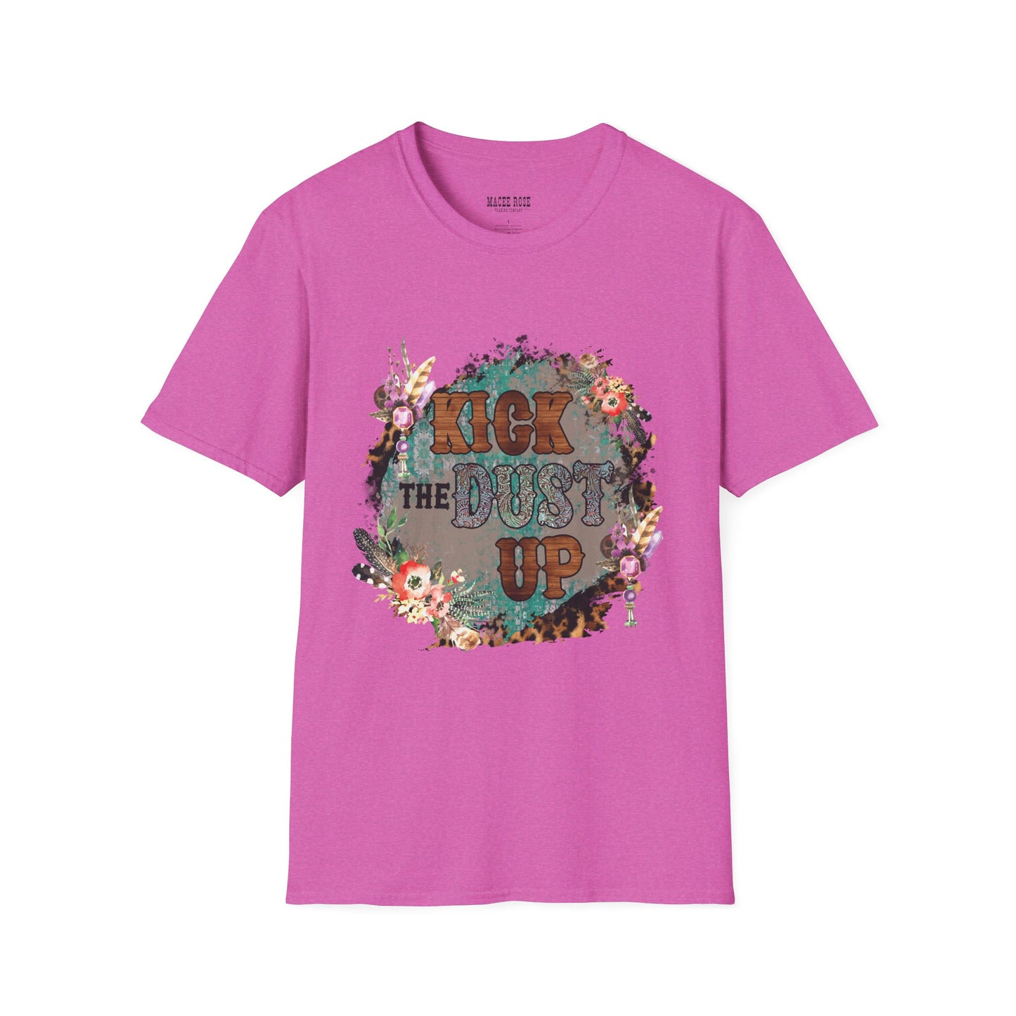 Kick The Dust Up - Unisex Softstyle T-Shirt