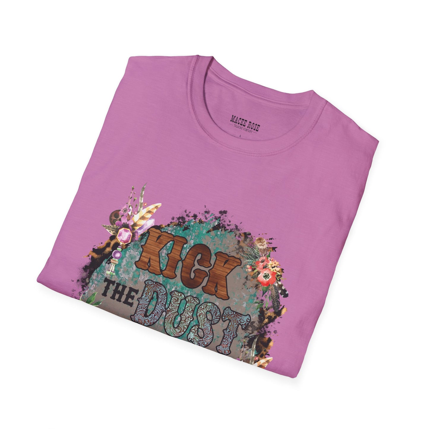 Kick The Dust Up - Unisex Softstyle T-Shirt