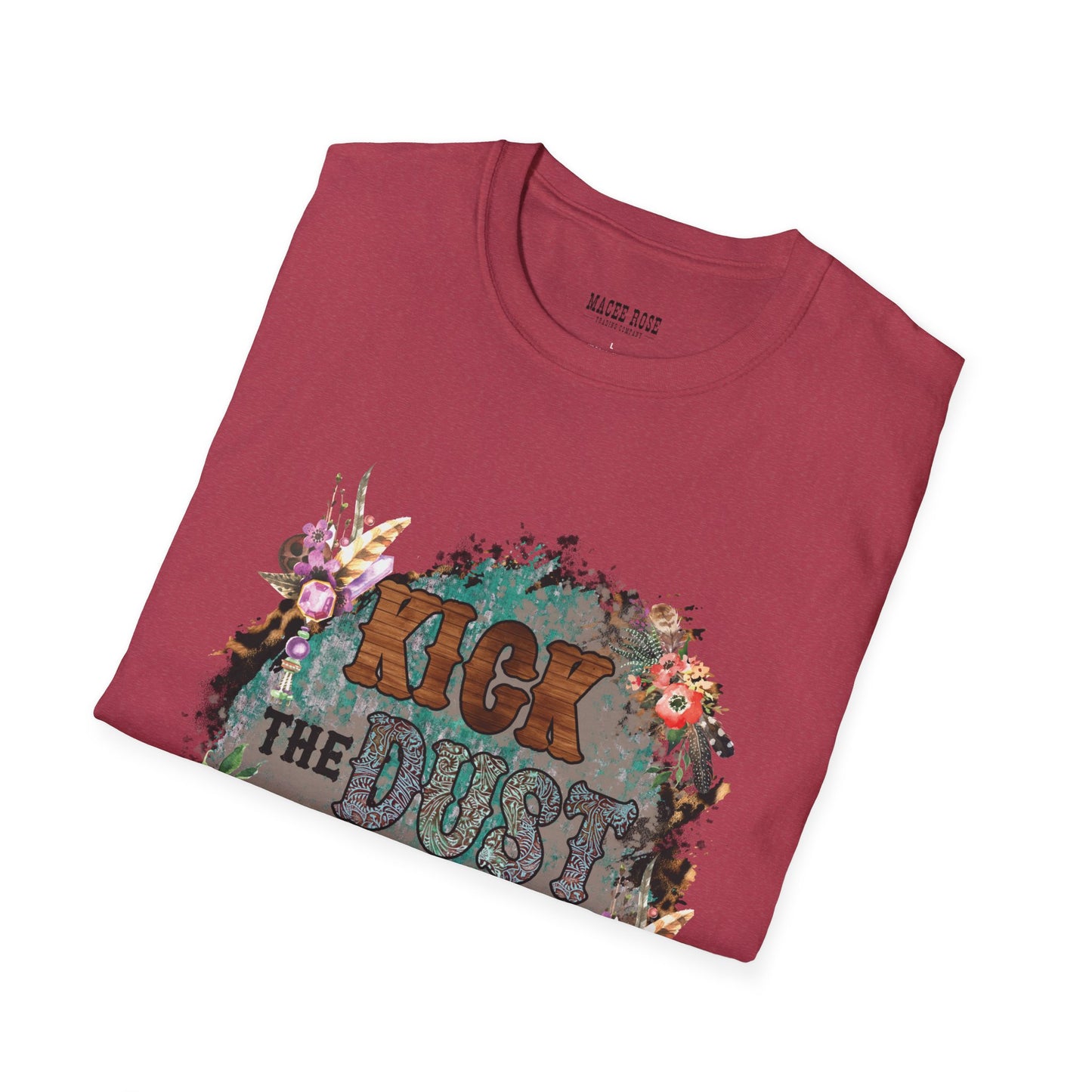 Kick The Dust Up - Unisex Softstyle T-Shirt