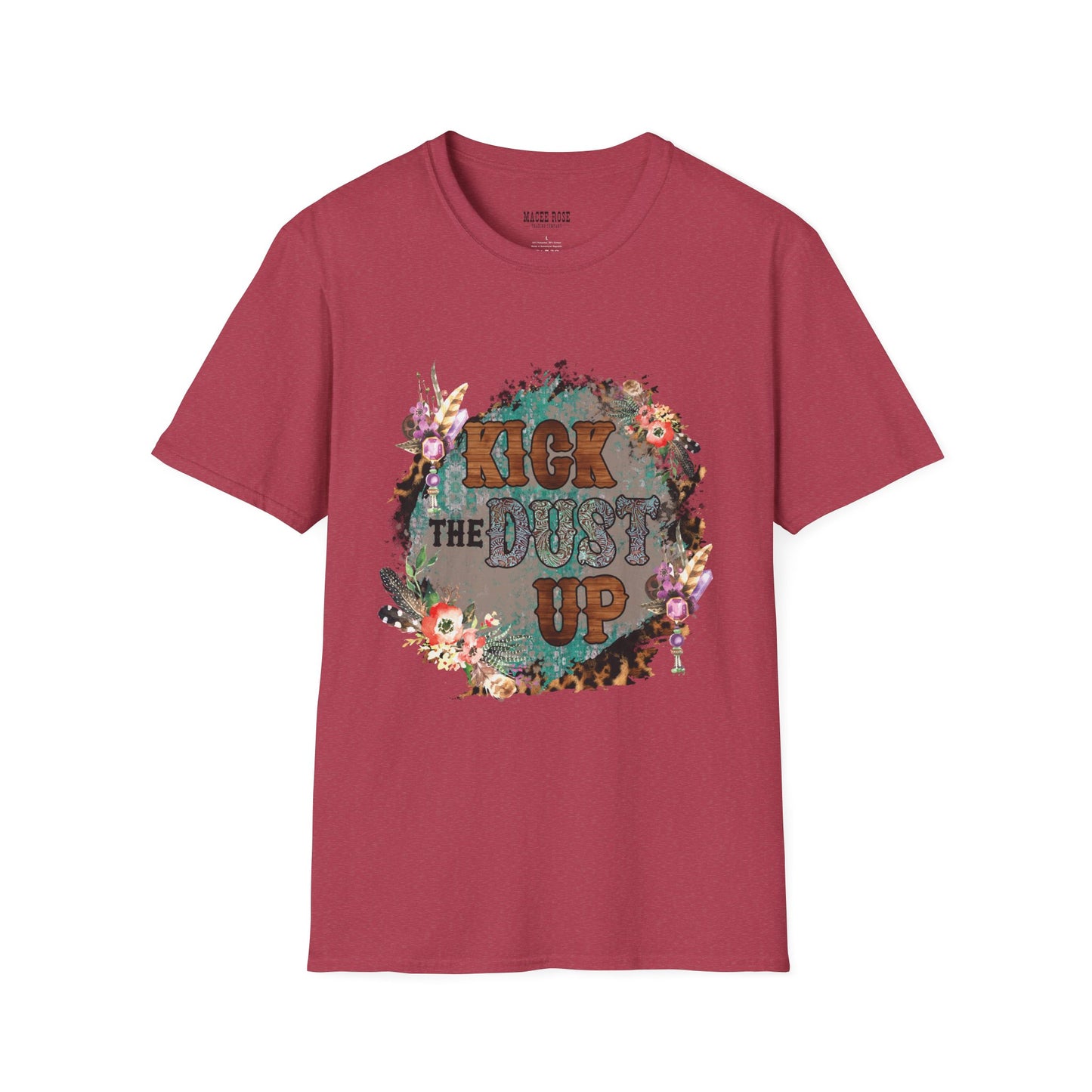 Kick The Dust Up - Unisex Softstyle T-Shirt