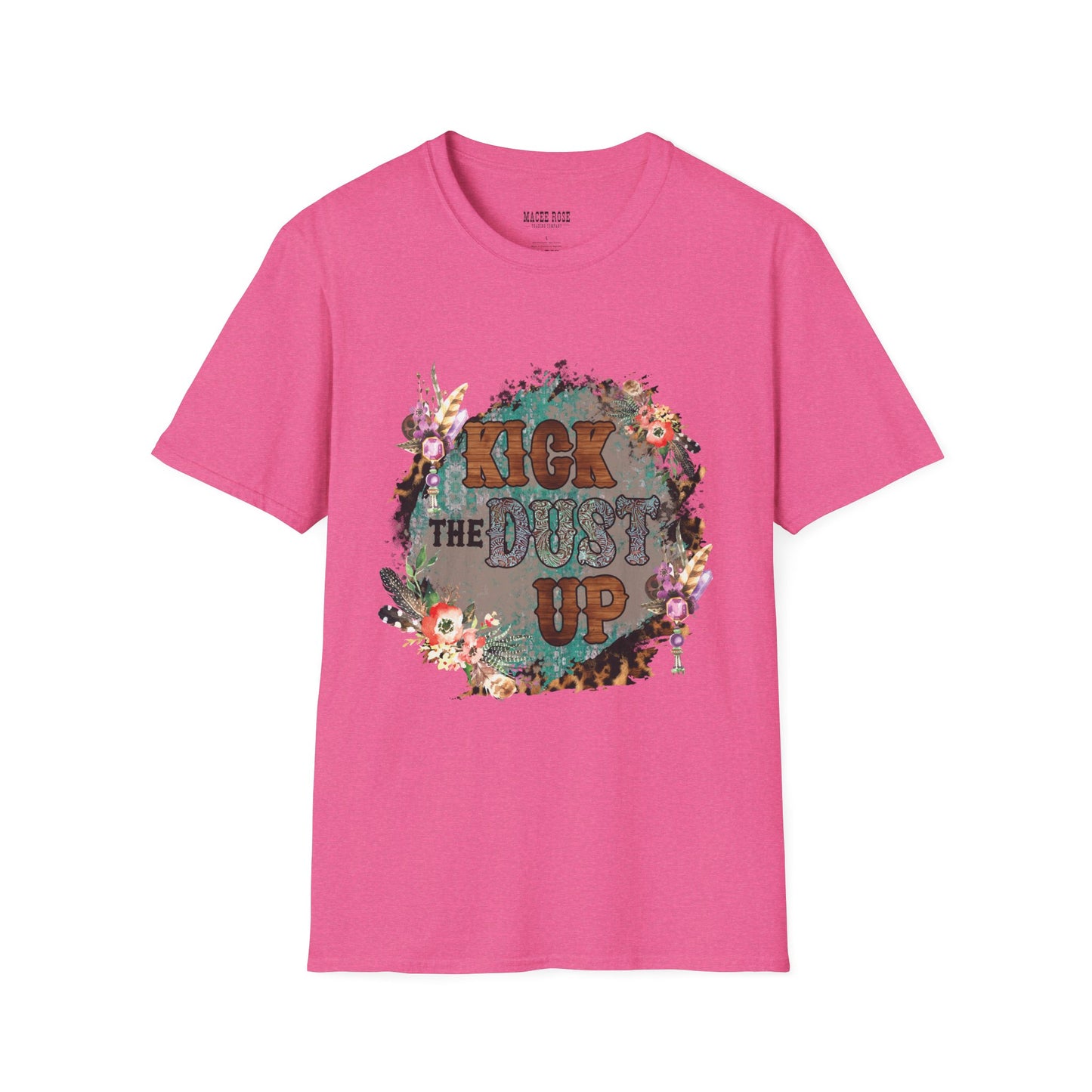 Kick The Dust Up - Unisex Softstyle T-Shirt