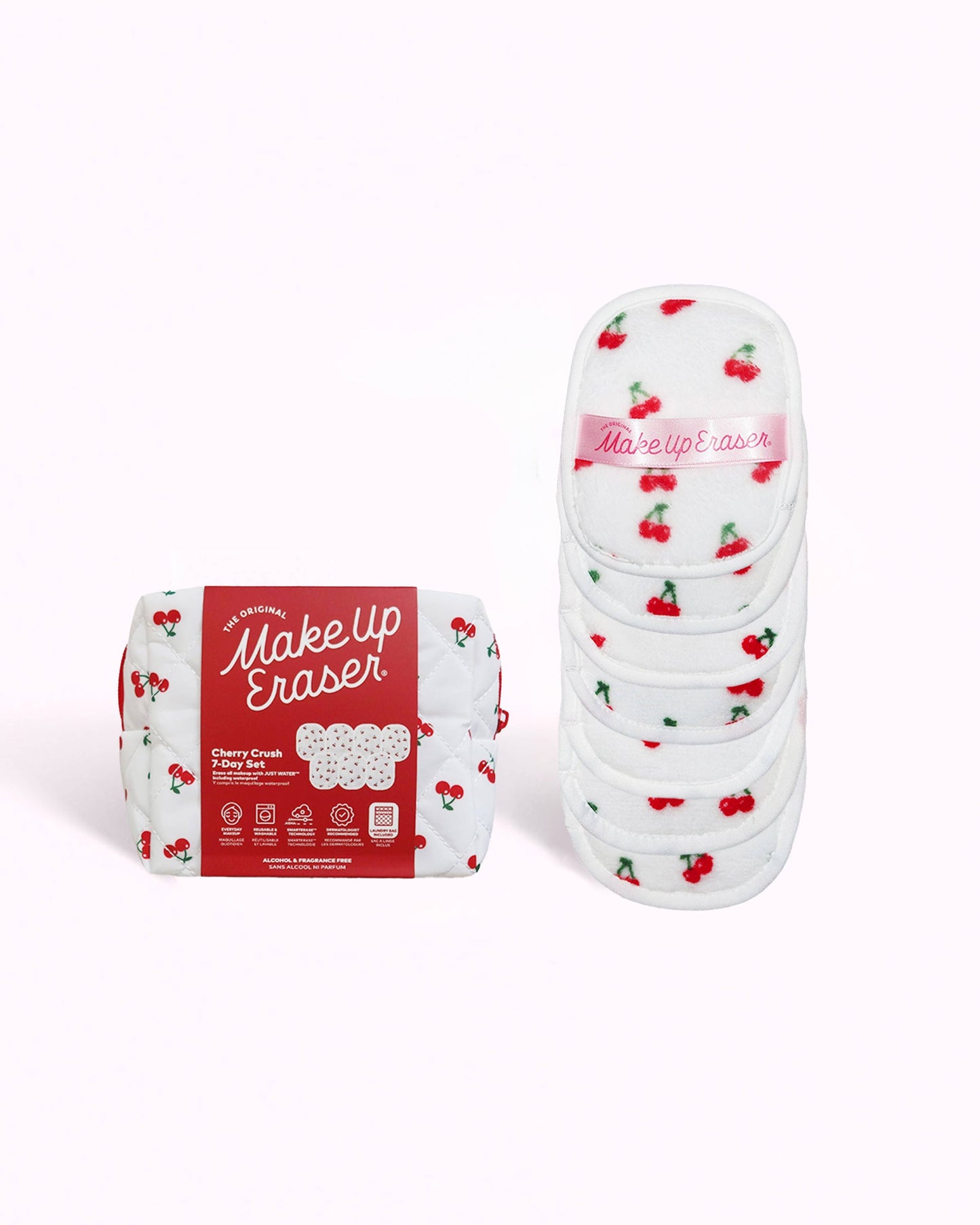 Cherry Crush 7-Day Set & Makeup Bag Gift Set