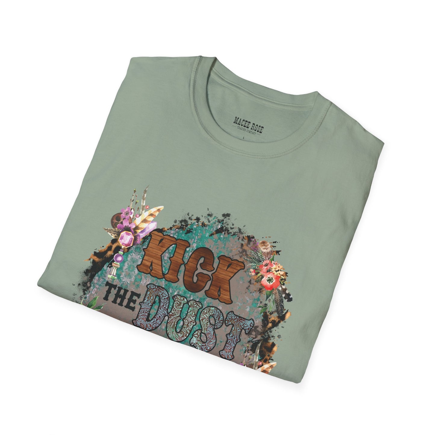 Kick The Dust Up - Unisex Softstyle T-Shirt