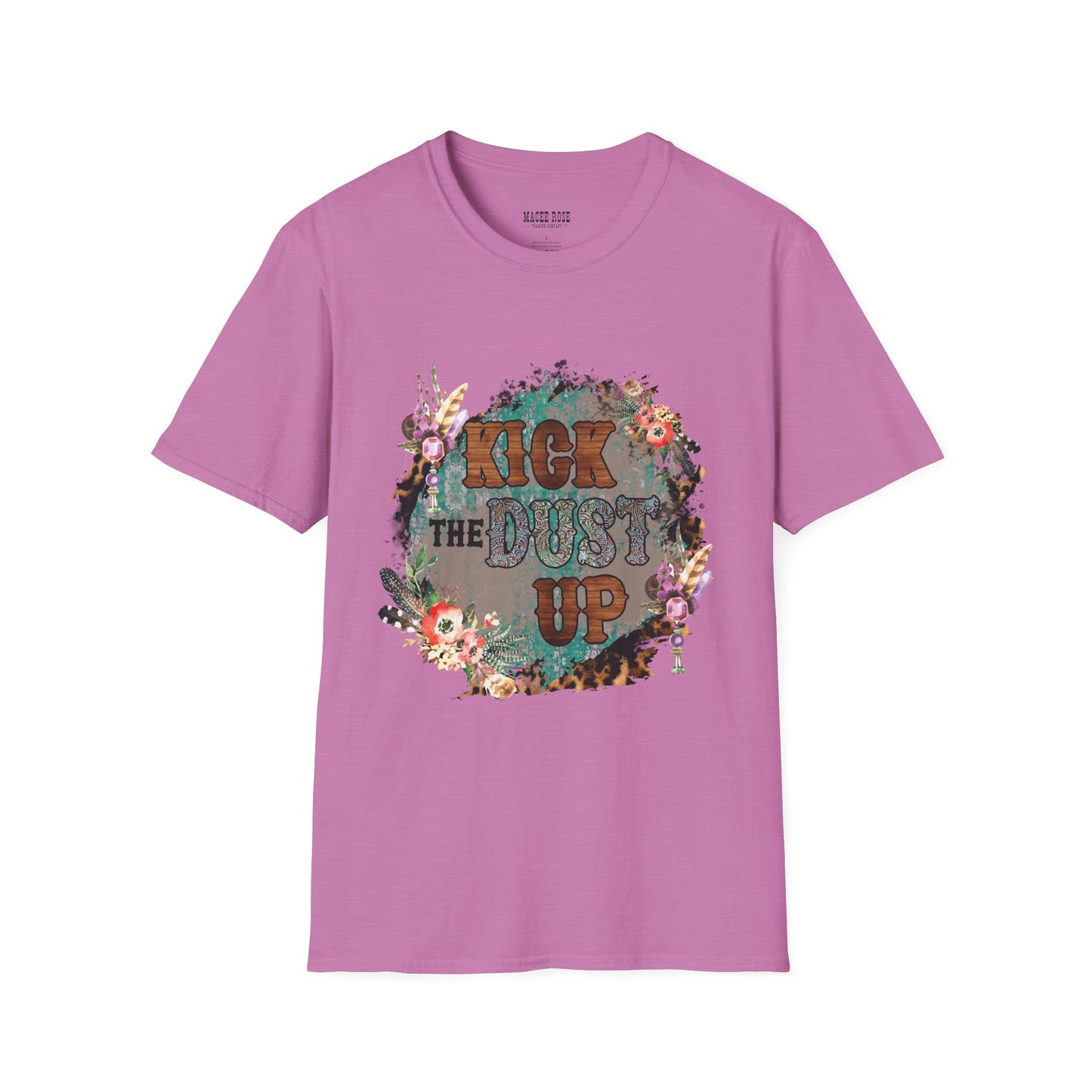 Kick The Dust Up - Unisex Softstyle T-Shirt