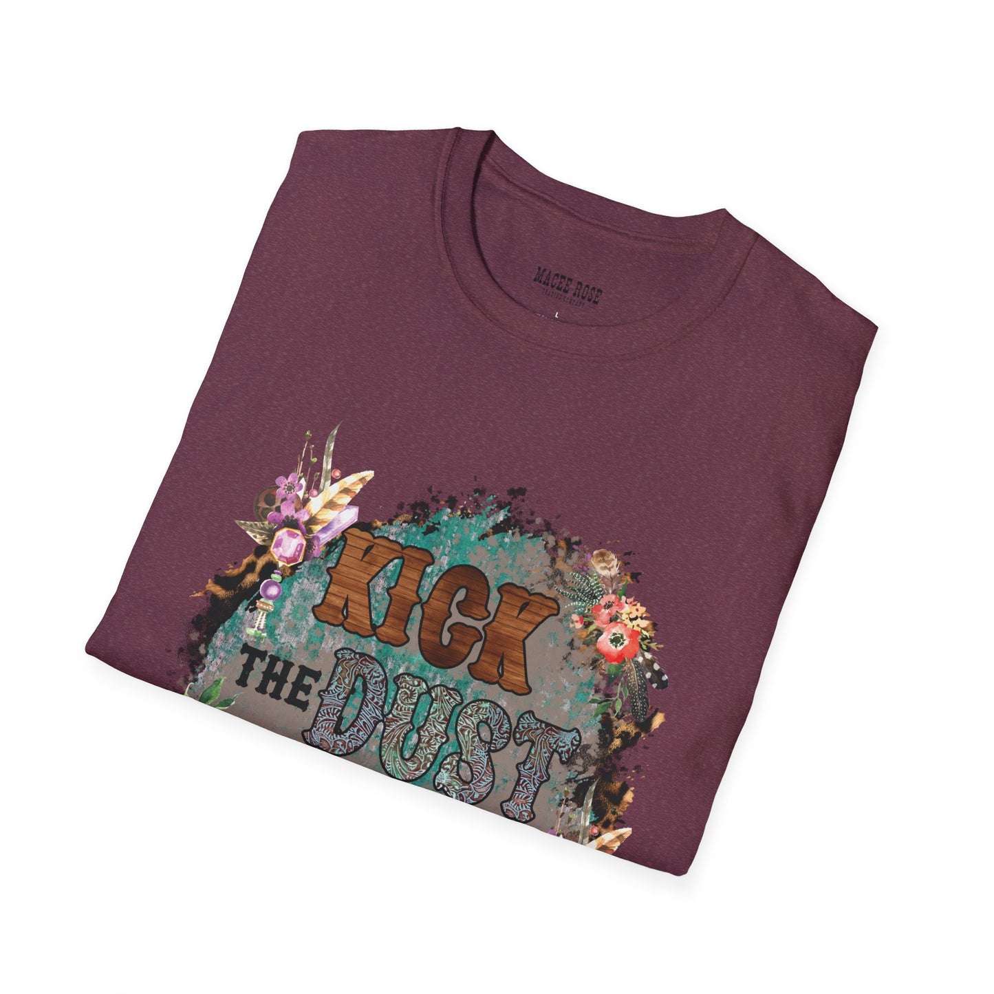 Kick The Dust Up - Unisex Softstyle T-Shirt