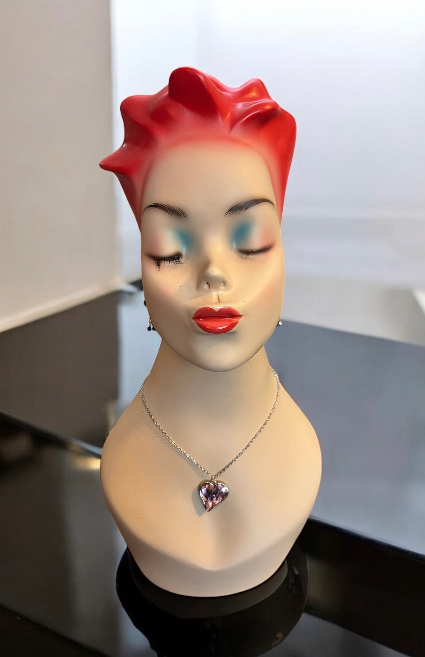 Pink Heart Necklace