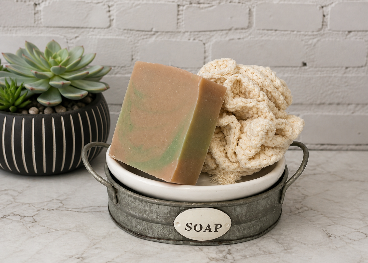 Grapefruit Lemongrass Artisan Soap Bar | Citrus Handmade Soap