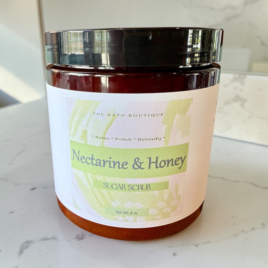 Nectarine & Honey Sugar Scrub (8 oz)