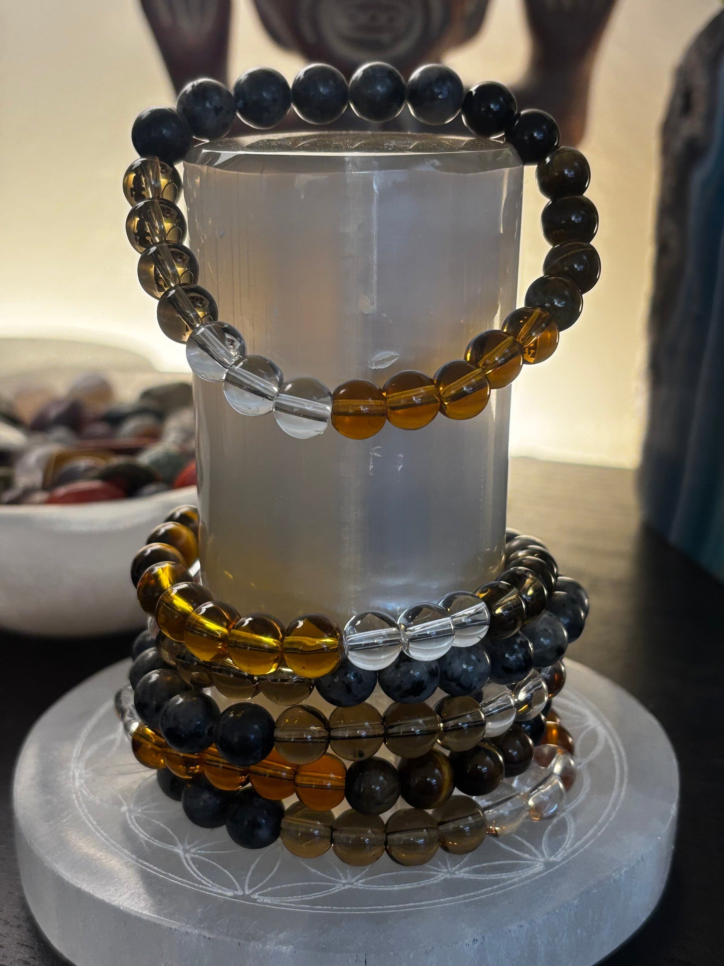 The Road Less Traveled Bracelet – Multi-Bead Energy & Intention Bracelet