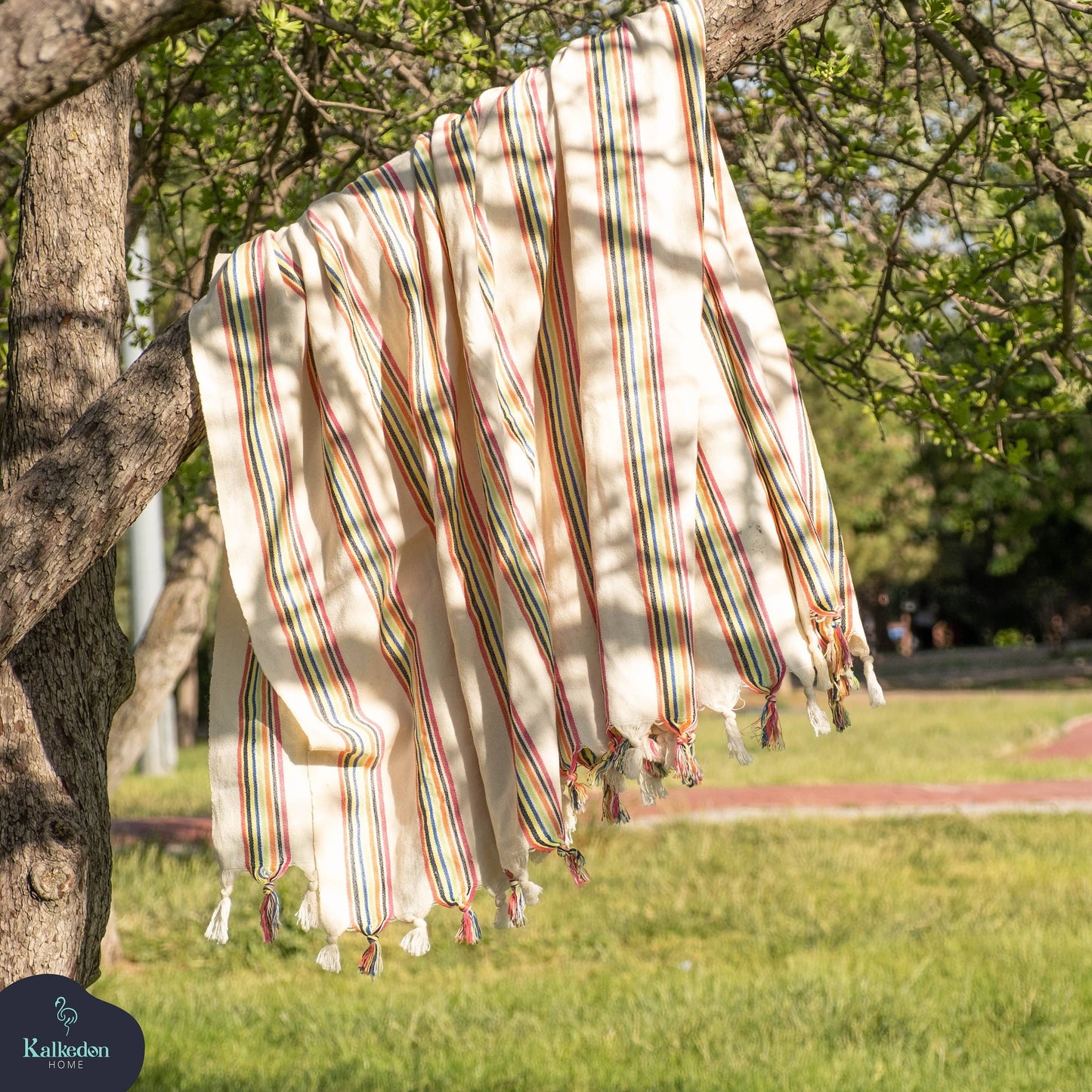 Turkish Blanket / Towel | Handwoven Cotton Throw Blanket