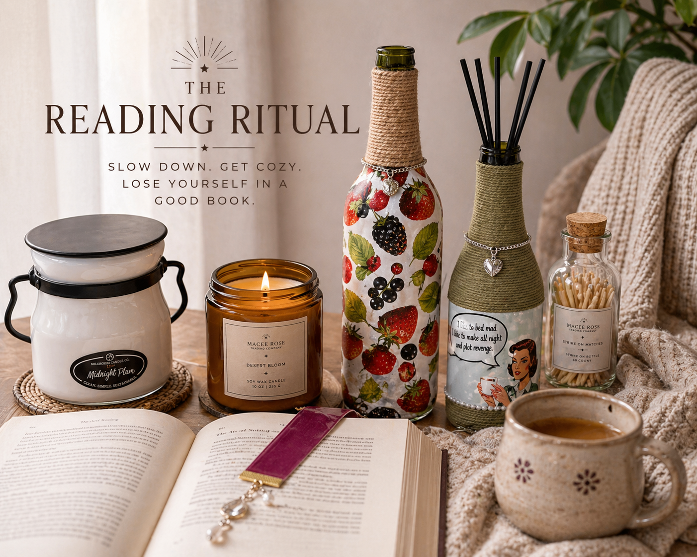 The Reading Ritual Collection - Slow mornings, quiet pages, and intentional stillness