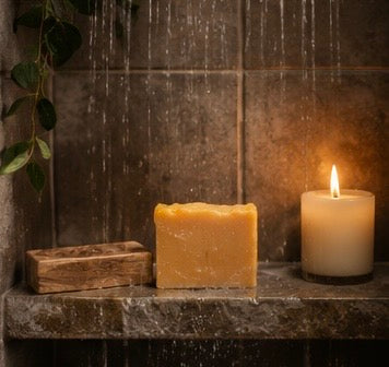 Turmeric Honey Orange Artisan Soap Bar | Brightening Citrus Soap