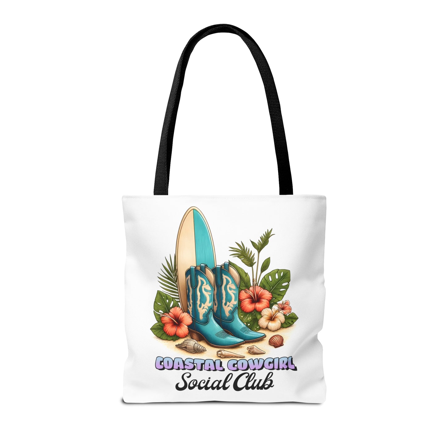 Coastal Cowgirl Social Club Tote Bag