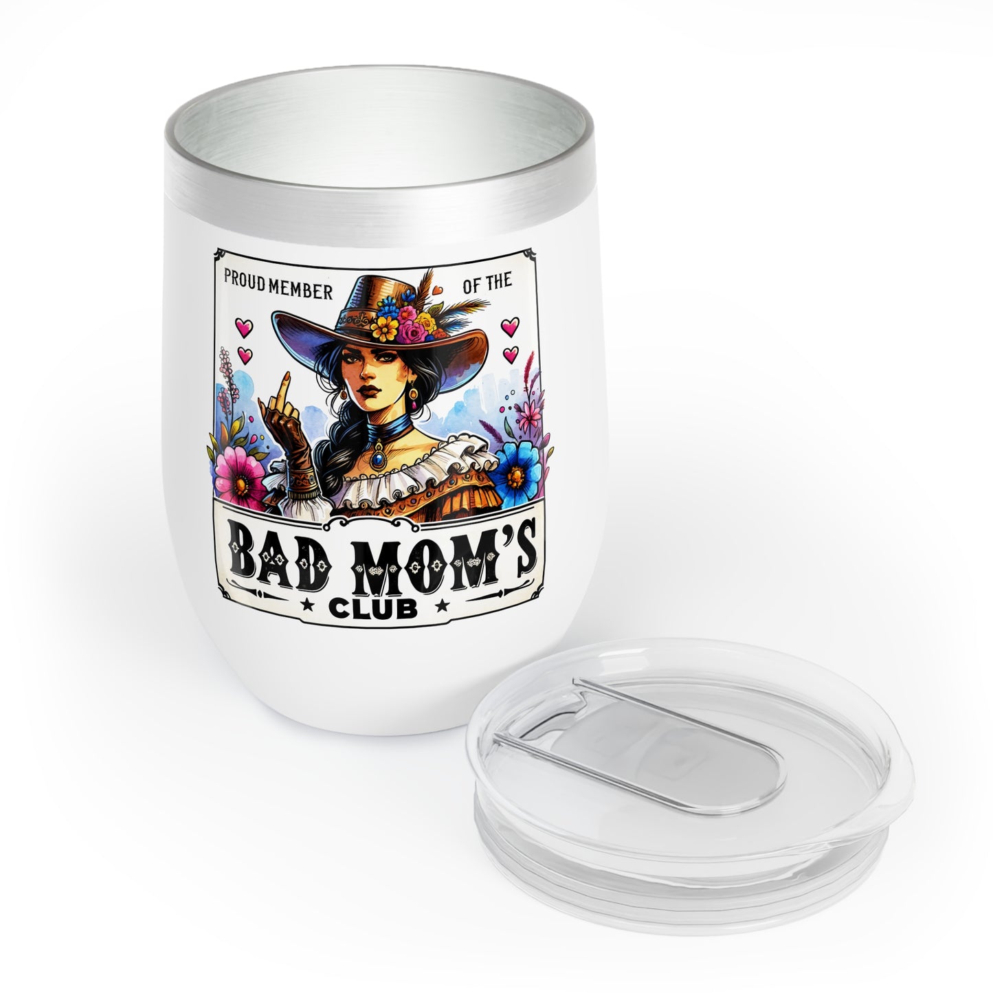 Bad Mom's Club #1 Chill Wine Tumbler