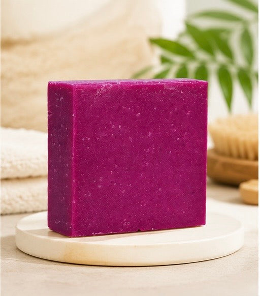 Butt Naked Artisan Soap Bar | Fruity Coconut Sea Salt Exfoliating Soap