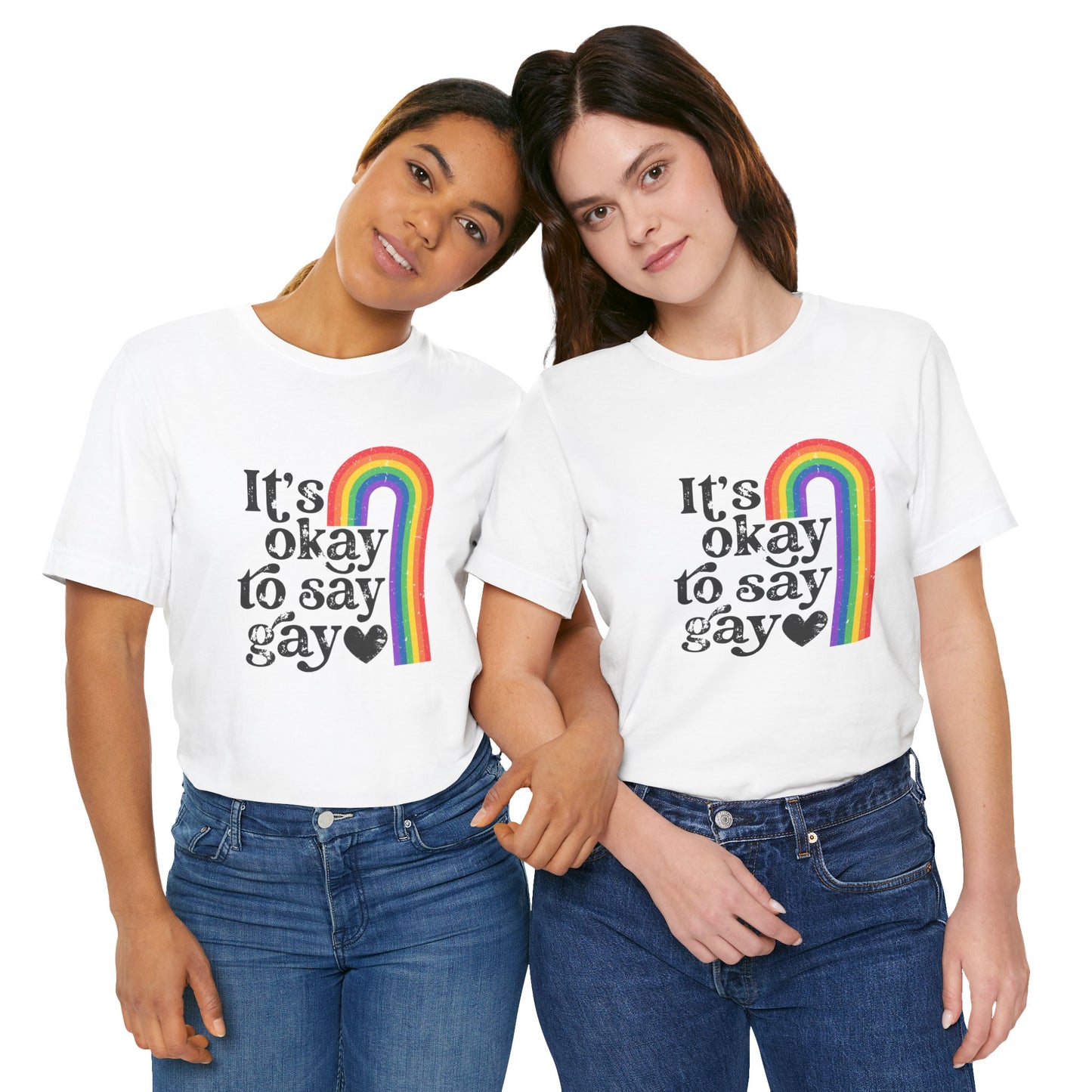 It's OK to say Gay  Short Sleeve Tee