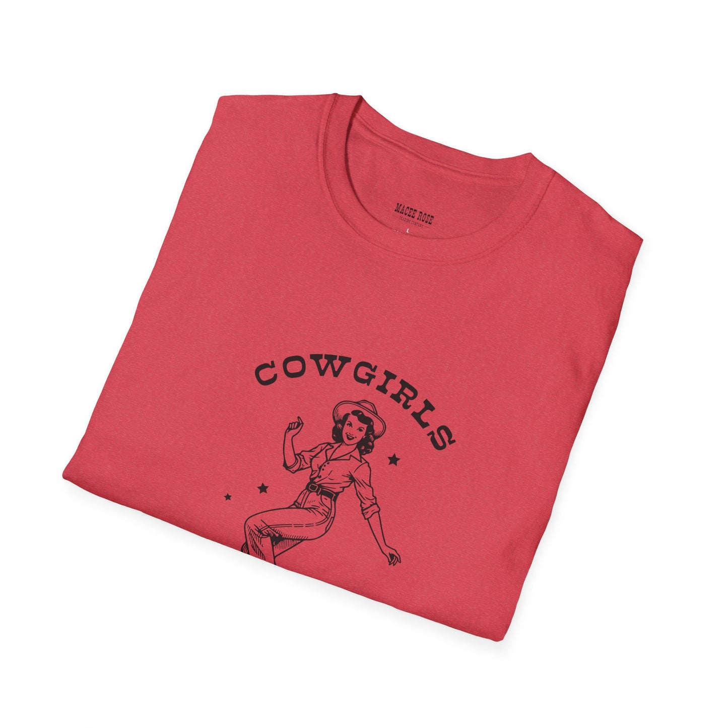 Cowgirls Just Wanna Have Fun Softstyle T-Shirt