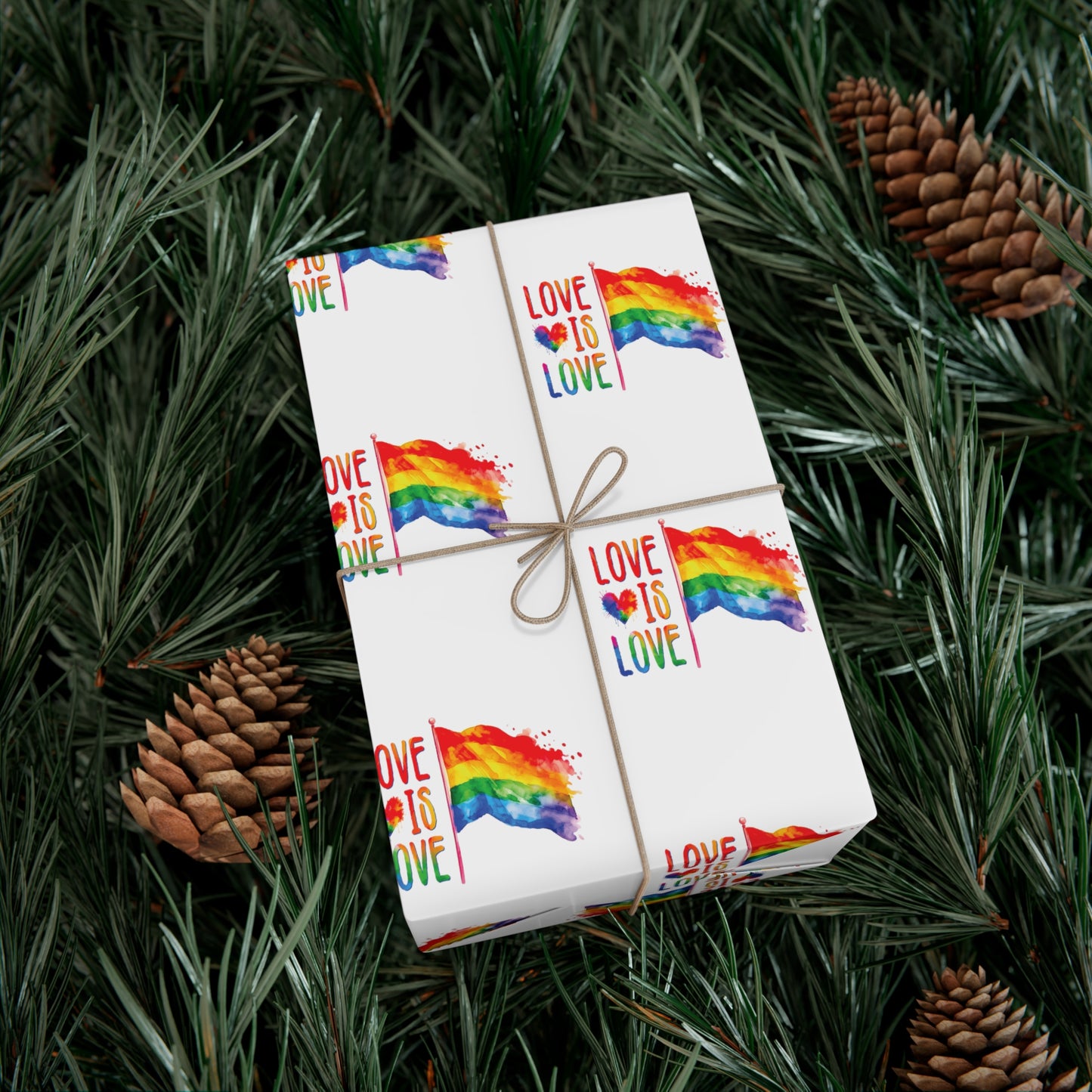 Love Is Love Gift Wrap Paper