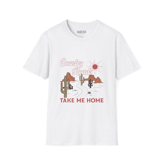 Country Roads Unisex Softstyle T-Shirt