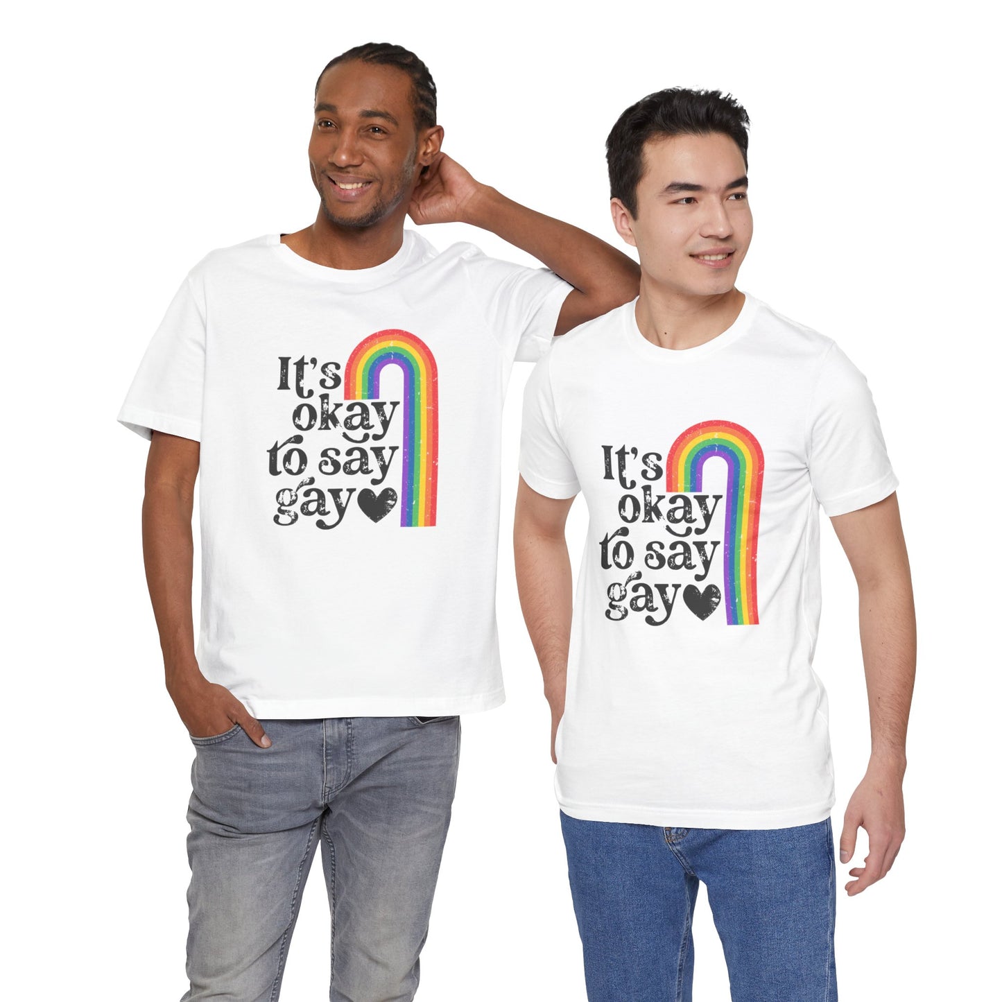 It's OK to say Gay  Short Sleeve Tee