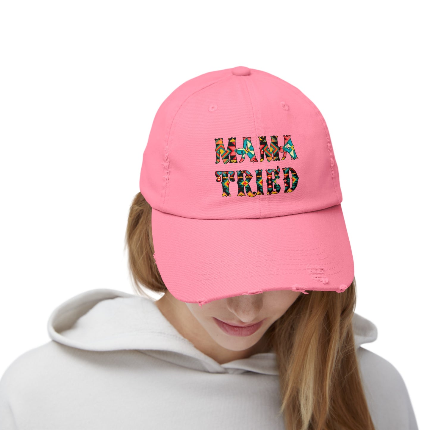 Mama Tried - Unisex Distressed Cap