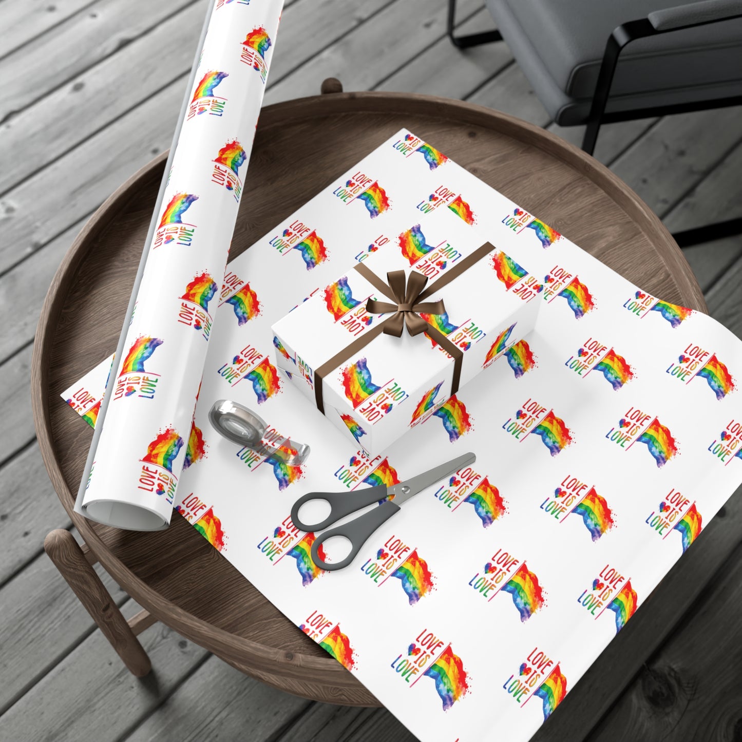 Love Is Love Gift Wrap Paper