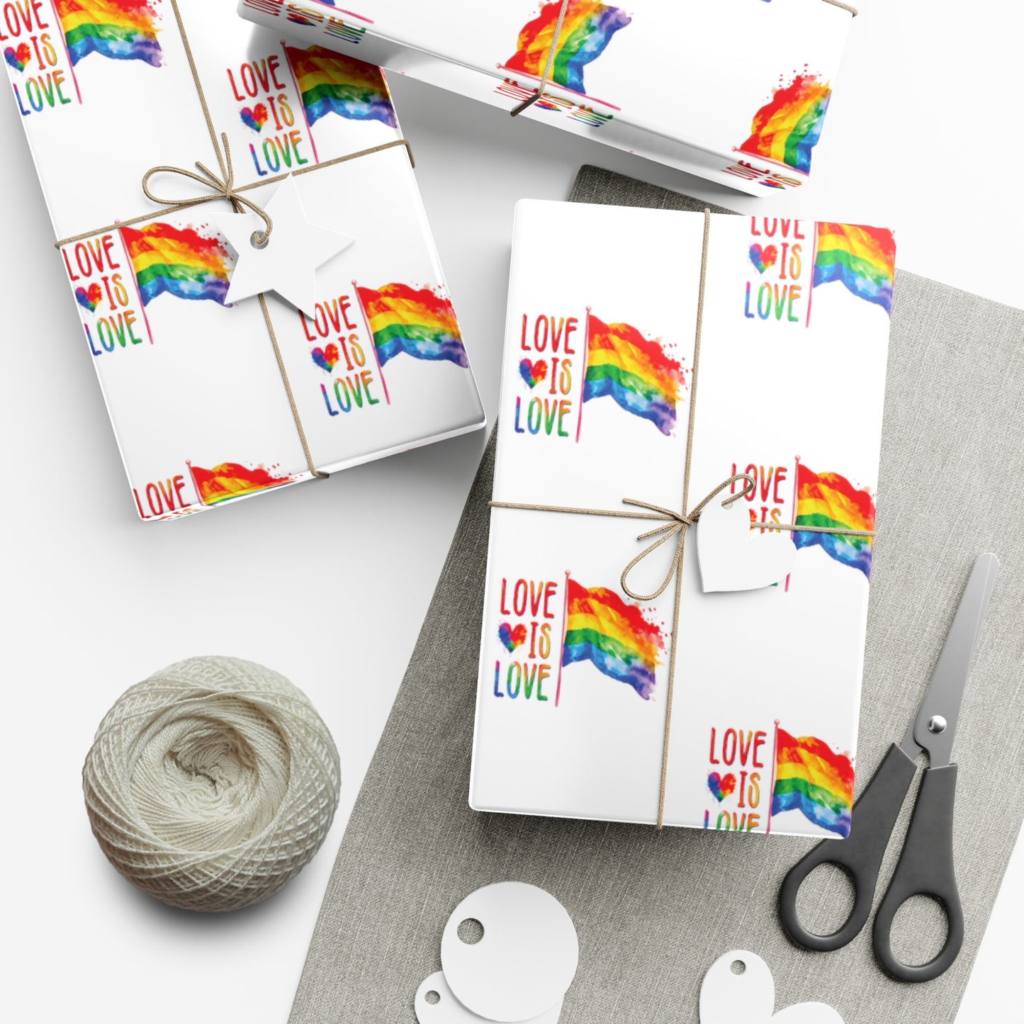 Love Is Love Gift Wrap Paper