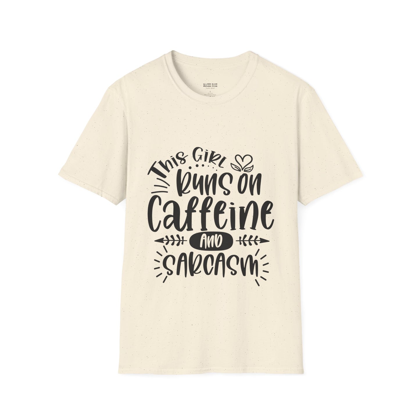 Sarcasm & Caffeine Softstyle T-Shirt