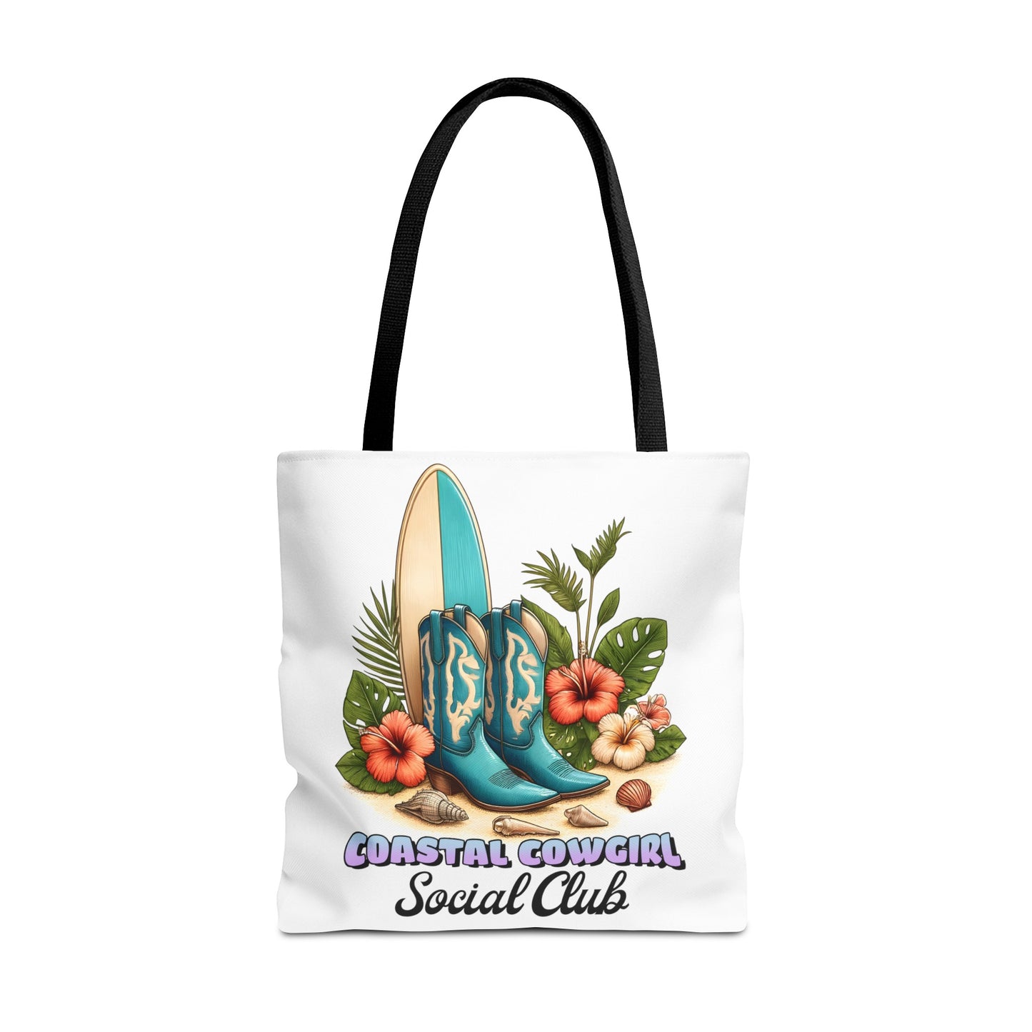 Coastal Cowgirl Social Club Tote Bag