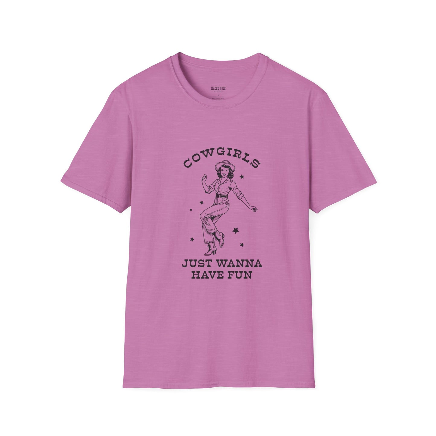 Cowgirls Just Wanna Have Fun Softstyle T-Shirt