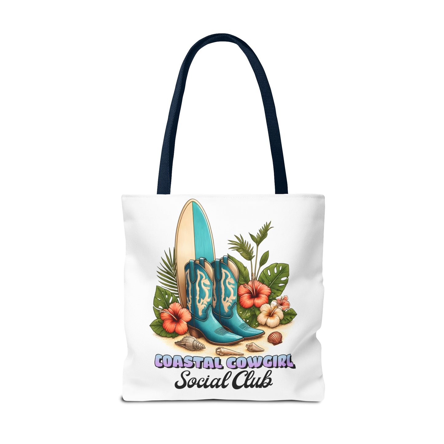 Coastal Cowgirl Social Club Tote Bag