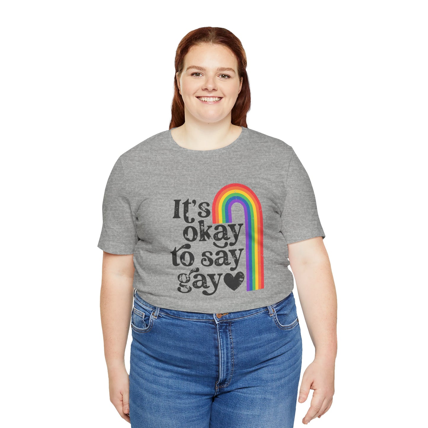 It's OK to say Gay  Short Sleeve Tee