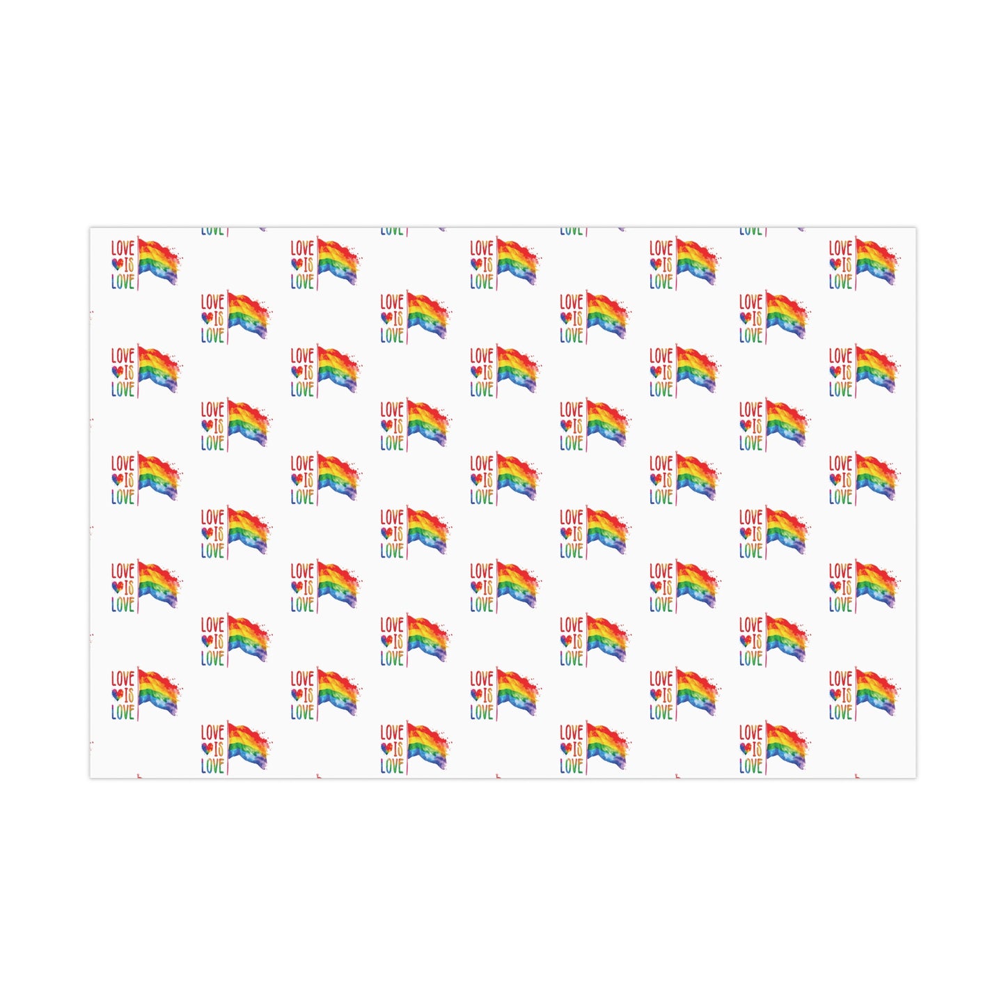 Love Is Love Gift Wrap Paper