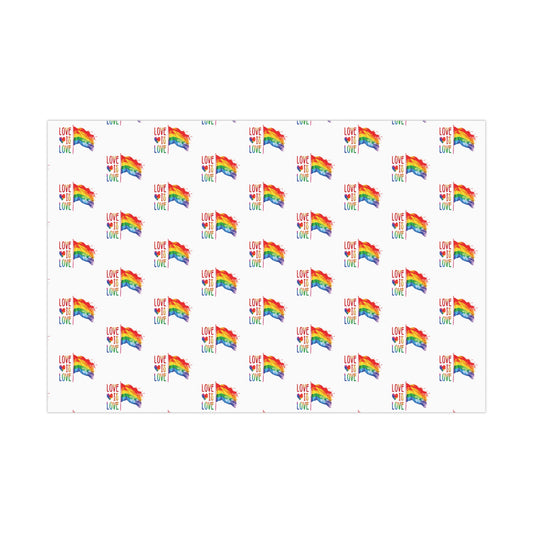 Love Is Love Gift Wrap Paper