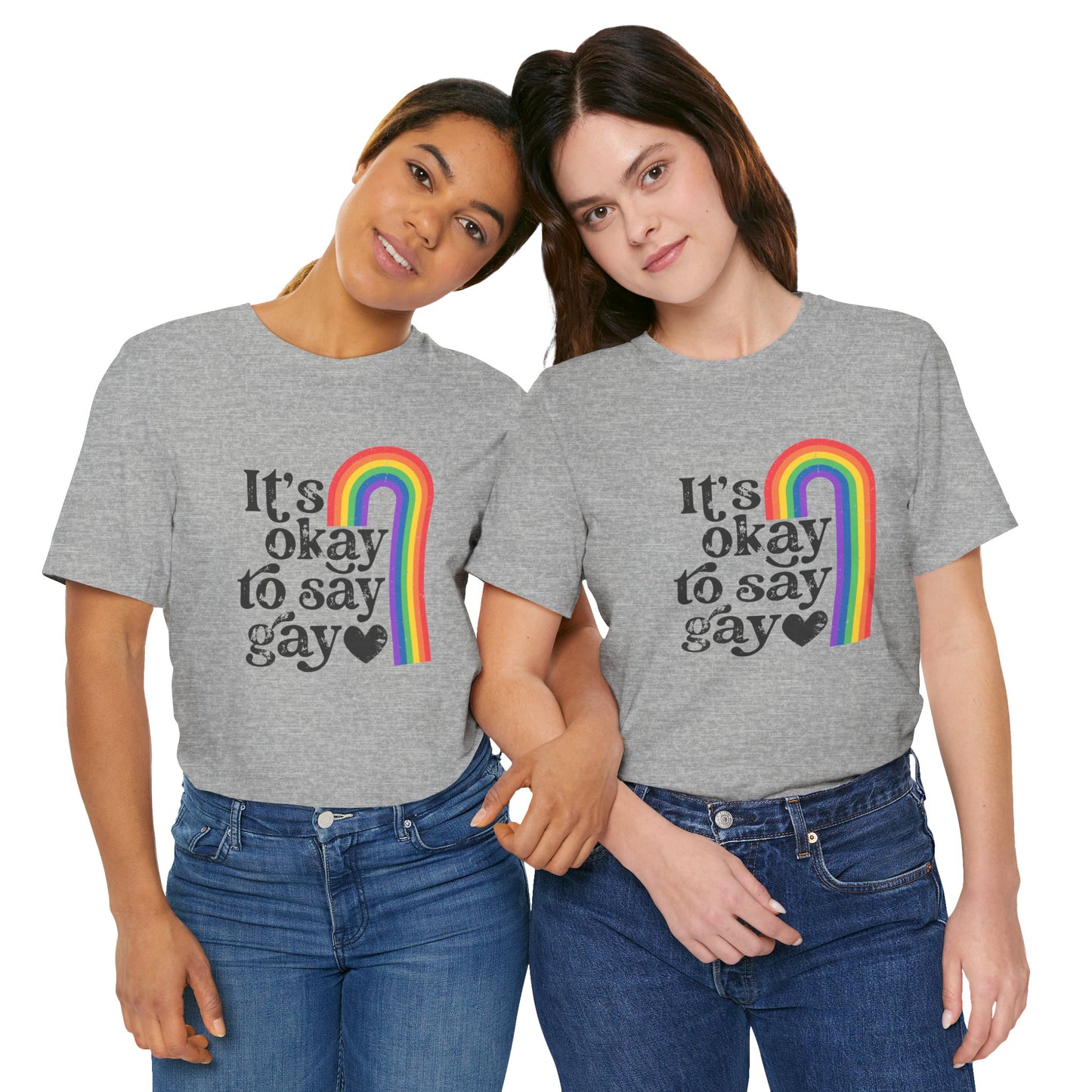 It's OK to say Gay  Short Sleeve Tee