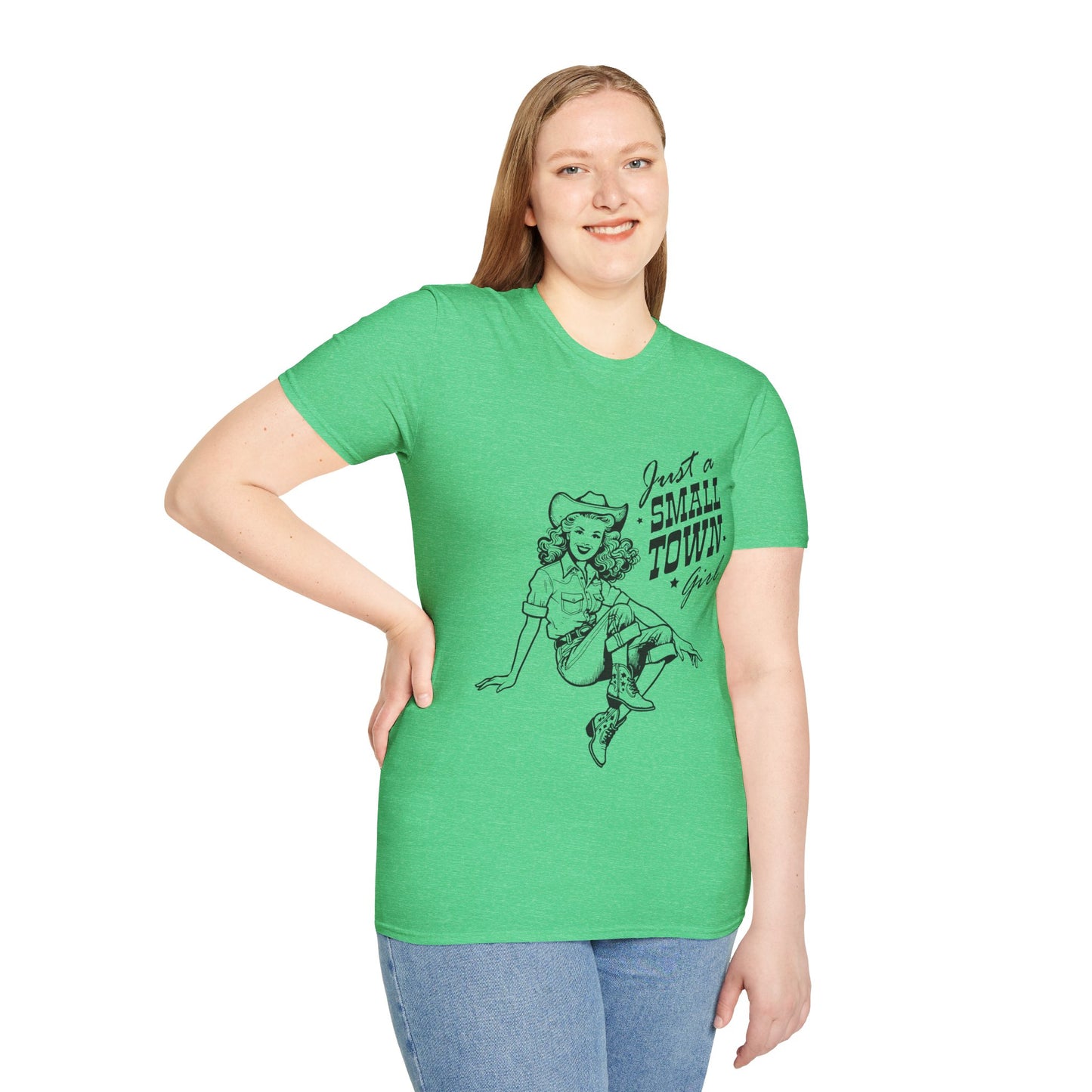 Just A Small Town Girl Softstyle T-Shirt