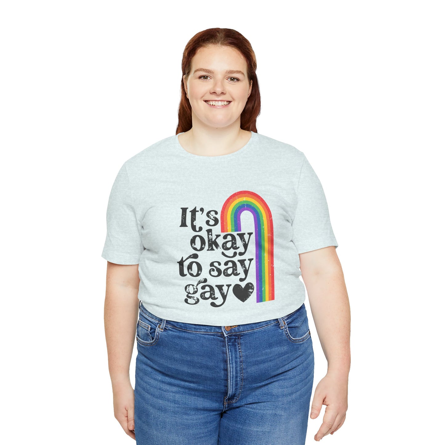 It's OK to say Gay  Short Sleeve Tee