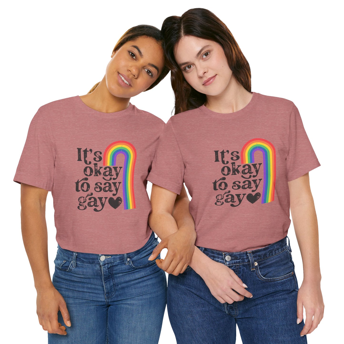 It's OK to say Gay  Short Sleeve Tee