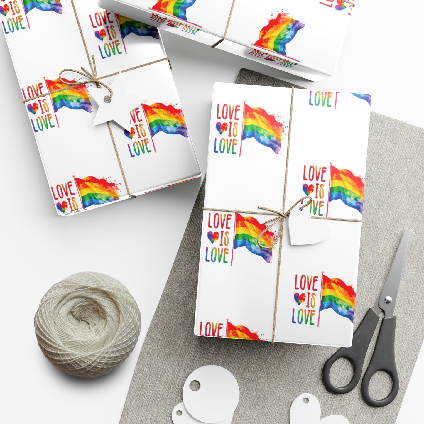 Love Is Love Gift Wrap Paper